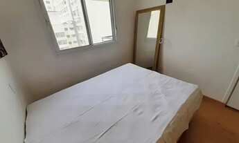 Imagem 2: Apartamento para venda e locação com 37m² mobiliado e com vaga de garagem