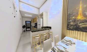 Imagem 4: Casa Nova à Venda - 3 Quartos (1 Suíte) | 2 Vagas | Pé Direito Duplo