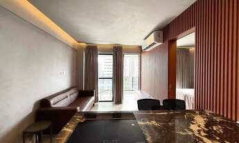 Imagem 2: MS - VENDO APARTAMENTO NO EDIFICIO W RESIDENCE - TOTALMENTE MOBILIADO - 1 SUITE - MARCO