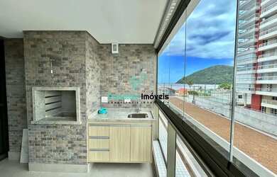 Imagem 4: Apartamento Novo 3 Dorm (sendo 1 suíte) Vista para o MAR e serra Pé na Areia no Centro