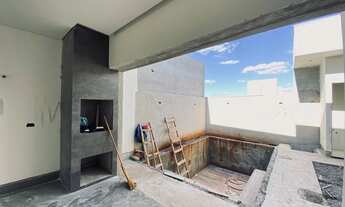 Imagem 6: Casa térrea em construção, 3 suítes, piscina, 200m² de terreno, 153m² de construção, 3 vag