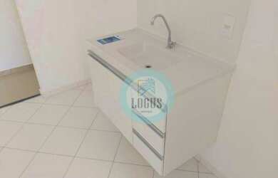 Imagem 5: Apartamento com Lazer completo com 3 dormitórios para alugar, 54 m² por R$ 1.590/mês - Pau