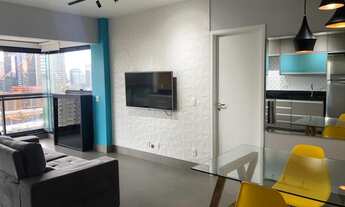 Imagem 6: Street Chacara Santo Antônio para aluguel tem 51 metros quadrados com 1 quarto mobiliado