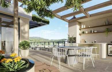 Imagem 3: Apartamento na planta com 3 dormitórios - Pantai Brava House