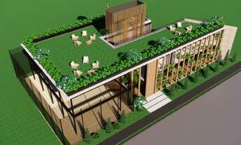 Imagem 4: Chalé no condomínio para venda possui 103 metros quadrados com 3 quartos em Centro - Banan