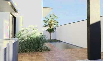 Imagem 5: Casa nova, térrea, condomínio fechado, 122 m², 3 dormitórios, piscina, a 10 minutos do Cen