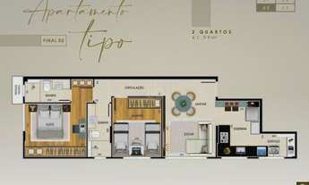 Imagem 15: Apartamento à venda, 2 quartos, 1 suíte, 2 vagas, Lourdes - Belo Horizonte/MG