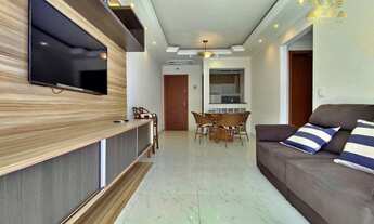 Imagem 2: Apartamento na praia 2 dormitórios 1 suíte 1 vaga Lazer Tombo Guarujá