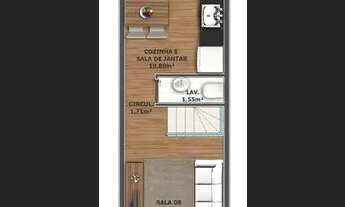 Imagem 4: Geminado Comasa Casa com 2 dormitórios