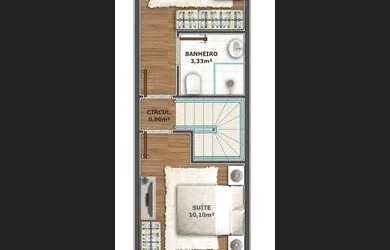 Imagem 3: Geminado Comasa Casa com 2 dormitórios