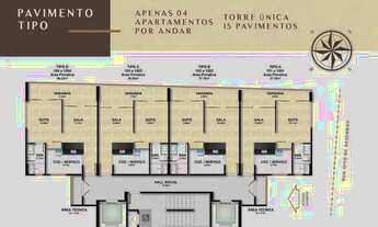 Imagem 6: GRAÇA PRIME 1/4 SUÍTE VARANDA NASCENTE NOVO PRONTO NO MELHOR DO BAIRRO DA GRAÇA