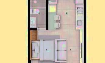 Imagem 6: Apartamento para venda tem 30 metros quadrados com 1 quarto em Muro Alto - Ipojuca - PE