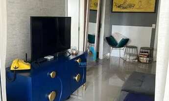 Imagem 3: Apartamento com 1 dormitório para alugar, 52 m² por R$ 5.600/mês - Brooklin - São Paulo/SP