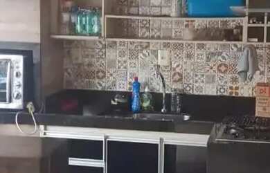 Imagem 7: CASA 3 QUARTOS SENDO 2 SUITES MONTADA EM ARMÁRIOS PORCELANATO VARANDA GOURMET PISCINA AQUE