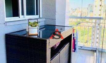 Imagem 2: Apartamento com 1 dormitório para alugar, 44 m² por R$ 3.650,00/mês - Brooklin - São Paulo