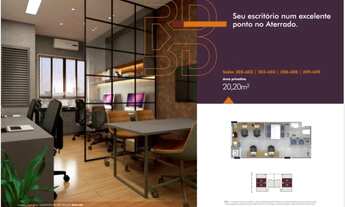 Imagem 2: Sala/Conjunto para venda possui 20 metros quadrados em Aterrado - Volta Redonda - RJ