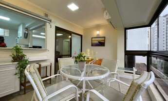 Imagem 7: Flat na praia 2 dormitórios sacada Lazer 2 vagas