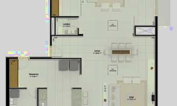 Imagem 3: Lux Residence Triplex 3 Quartos e 3 Suites