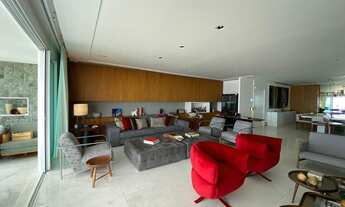 Imagem 4: Praia da Barra apartamento frontal mar com 3 dormitórios para alugar, 393 m² por R$ 60.000