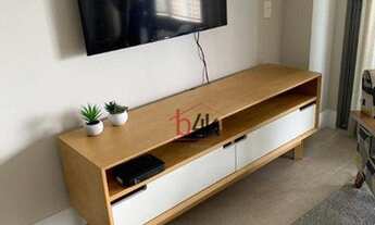 Imagem 3: Apartamento com 1 dormitório para alugar, 64 m² por R$ 7.400,00/mês - Brooklin - São Paulo