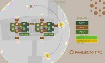 Imagem 4: Apto 109m² c/ 3 suítes + lavabo social - 2 vagas Garagem Setorizadas - Tatuapé