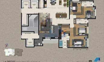 Imagem 2: Apartamento com 4 dormitórios à venda, 173 m² por R$ 2.750.000,00 - Vila da Serra - Nova L