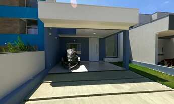 Imagem 2: Casa de condomínio térrea para venda possui 105 metros quadrados com 3 quartos