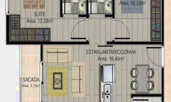 Imagem 3: Caxias do Sul - Apartamento Padrão - Pio X