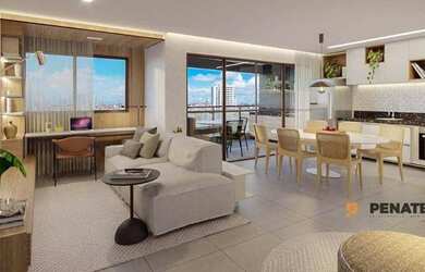 Imagem 6: Lançamento- Les Amis,apartamento com 3 dormitórios à venda, 97 m² - Lagoa Nova - Natal/RN