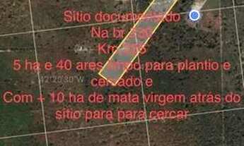 Imagem: Sítio Oeiras na Br 230 documetado