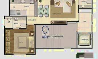 Imagem: Studio com 1 dormitório à venda, 40 m²