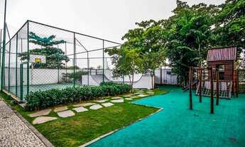 Imagem 7: Rio2 Front Lake - Sol manhã com vista lagoa e varanda Gourmet