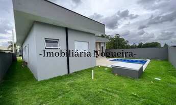 Imagem 6: Ninho Verde 1, casa com 3 suítes a venda, área gourmet com piscina, Porangaba SP