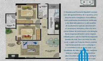 Imagem 5: Apartamento para venda tem 70 metros quadrados com 2 quartos em Praia do Morro - Guarapari