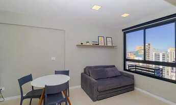 Imagem 2: Studio para venda possui 28 metros quadrados com 1 quarto em Centro - Curitiba - PR