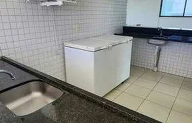 Imagem 3: Alugo apartamento com 1 quarto, mobiliado em Candeias, 42m², 12º andar, piscina na cobertu