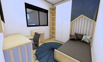 Imagem 2: Casa Nova à Venda - 3 Quartos (1 Suíte) | 2 Vagas | Pé Direito Duplo