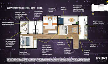 Imagem 7: Syrah Residence Apartamento com 2 dormitórios