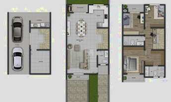 Imagem 2: Sobrado com 3 dormitórios à venda por R$ 750.000,00 - Boa Vista - Curitiba/PR