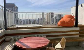 Imagem 2: Cobertura com 2 dormitórios à venda, 134 m² por R$ 1.990.000,00 - Brooklin Paulista - São