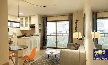 Imagem: Flat para locação na Bela Vista - Edifício