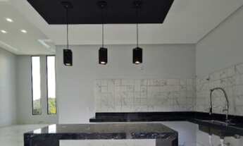 Imagem 4: Linda e moderna casa térrea no jardins Barcelona 3 suítes com piscina e iluminação