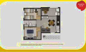 Imagem 5: Apartamento para venda com 36 metros quadrados com 2 quartos em Veloso - Osasco - SP