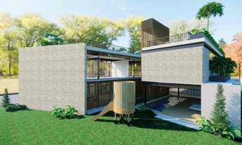 Imagem 7: Chalé no condomínio para venda possui 103 metros quadrados com 3 quartos em Centro - Banan