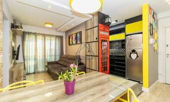 Imagem 2: Apartamento a venda 3 quartos, 79m2 semi-mobiliado, no Portão R$ 570.000 /Face oeste