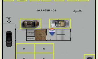 Imagem 3: Apartamento com 2 dormitórios à venda, 88 m² por R$ 400.428,00 - Aeroporto - Juiz de Fora