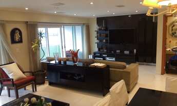 Imagem 3: Portaria 24h. Espetacular apartamento com 4 quartos (suítes), 3 vagas de garagem para alug