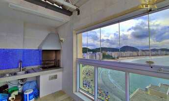 Imagem 6: Cobertura na praia Vista para o mar 3 dormitórios 1 suíte Piscina churrasqueira Astúrias G