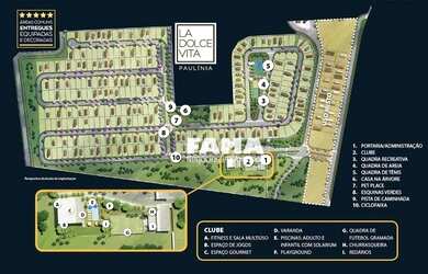 Imagem 2: Terreno à venda, 300 m² por R$ 360.000,00 - Condomínio La Dolce Vita - Paulínia/SP