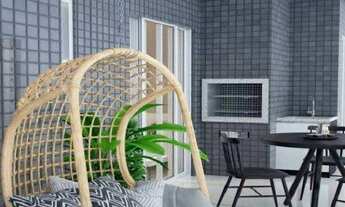 Imagem 2: Apartamento com 1 dormitório à venda, 59 m² por R$ 323.000,00 - Canto do Forte - Praia Gra